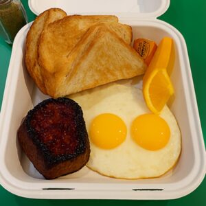 Gilleys Cafe Steak and Eggs sent by Smuth Delivery