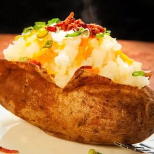 Loaded baked potato delivered by Smuth Delivery
