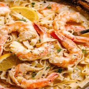 Shrimp-Fettuccine